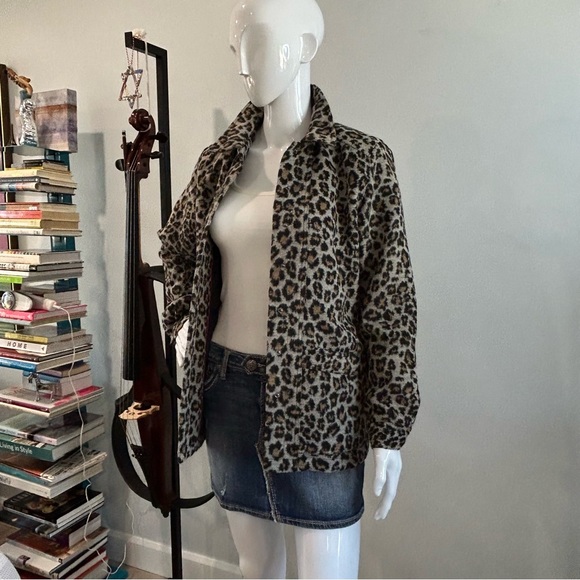 NWOT French Dressing Lightweight Leopard Print Jacket - Picture 5 of 16
